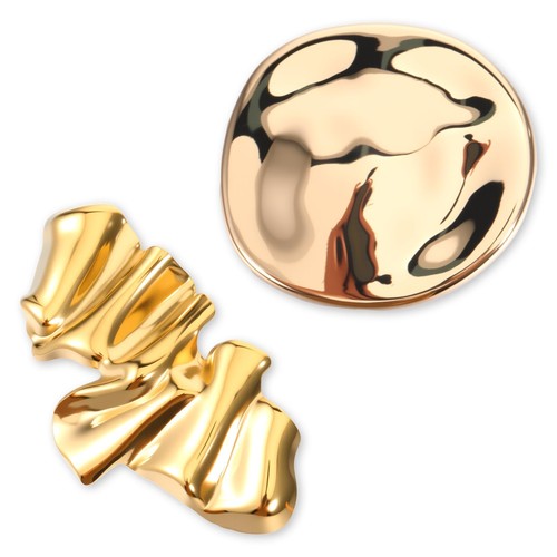 2pcs irregular geometric - 2pcs,