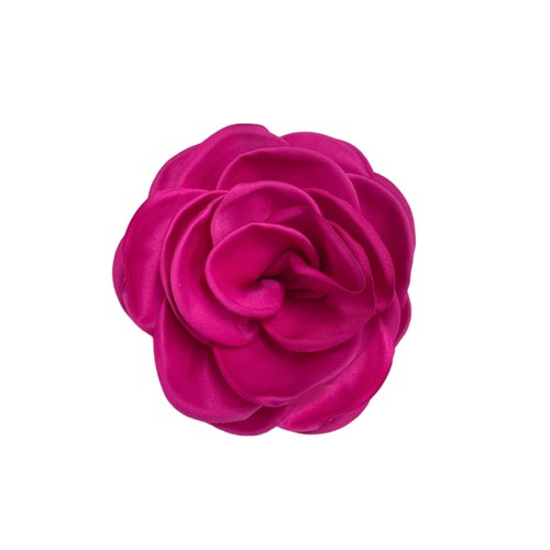 Dainty satin rose flower large - satin,