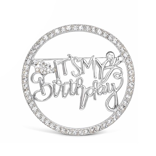 Sliver birthday pins for - sliver,