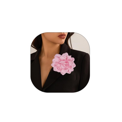 Large flower brooches - large,