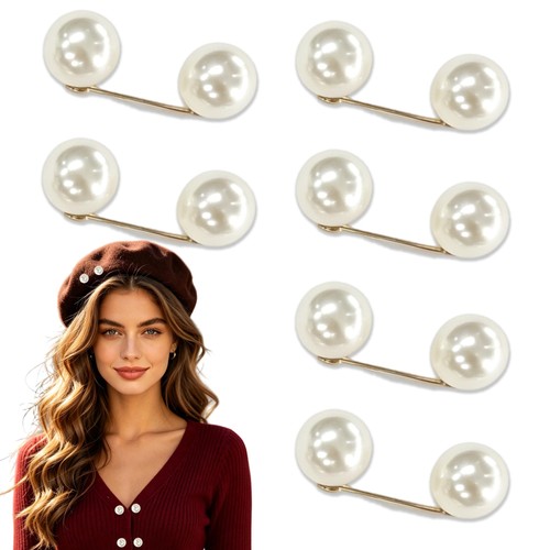 Pcs double headed pearl - 6, double-headed