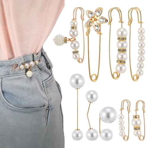 Pcs decorative safety pins - 9,