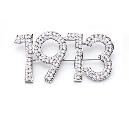 White sorority jewelry - sorority,